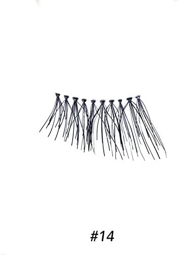 Pair of Natural Looking Fake Eye Lashes Style no. 14 Eyelashes