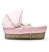 Kinder Valley Waffle Palm Moses Basket (Pink)