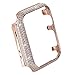 Produktbild ToMoYi für Apple Watch Hülle 40mm, iWatch Case iWatch Schutzhülle Full Cover Rundherum Schutz Bling Glitzer Strass Damen Fashion Schutzhülle 38mm 40mm für Series1, Series2, Series3 - Rose Gold