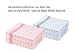 Produktbild myHomery 10er-Set Geschirrtücher - Küchentücher 100% Baumwolle - Geschirrhandtücher für Küche & Gastronomie - Grubentuch 50x70 - Geschirrtuch in blau weiß kariert - Design Trockentücher 5x Blau Weiß + 5x Rot Weiß kariert | 50x70 cm
