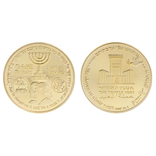 Preisvergleich Produktbild angelliu-Gedenkmünze-Sammlung Art Souvenir Temple Amerika Israel Meeting
