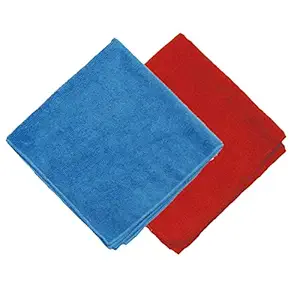 Auto Hub Microfiber Car Cleaning Cloths - Pack of 2/Assorted