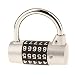 Imported 5 Digit Combination Padlock Travel Luggage Locker Security Lock - Silver M RS.840.00