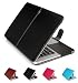 Produktbild granvela Schutzhülle für MacBook-Notebook Premium-Qualität PU-Leder-Schutzhülle für Apple 11-11,6 Zoll/27,9 - 29,5 cm Macbook Air, schwarz, MacBook Air 11" 11.6"
