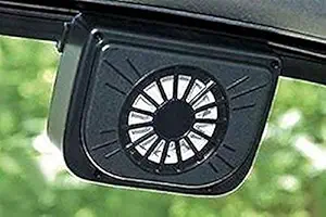 DLZY Auto Cool Solar Powered Ventilation Exhaust Fan for Car Window with Air Vent