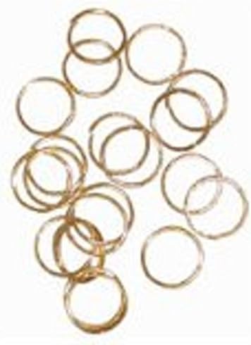Pack of 144 Golden Decorating Rings - X35171