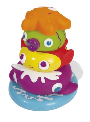 Simba 104019678 - ABC Stapelfreunde für Badewanne 13,5cm