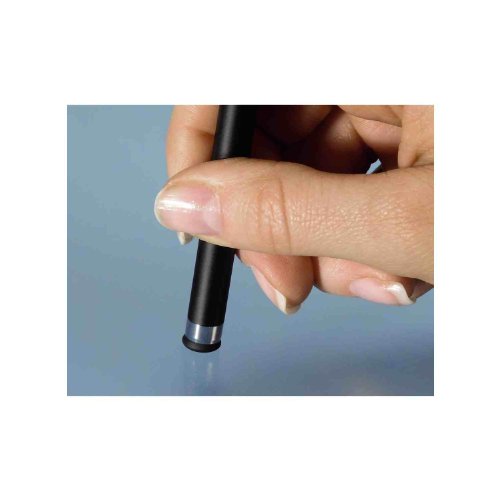 Original F1- Stylus Soft Touch Eingabestift für Apple iPad 1 2 3 4 Mini iPhone 3G 3GS 4 4G 4S 5 Samsung Galaxy S2 S3 Google Nexus 7 Nexus 7 Tab Touchscreen Tablet PC schwarz Stylus Pen Stift - 3
