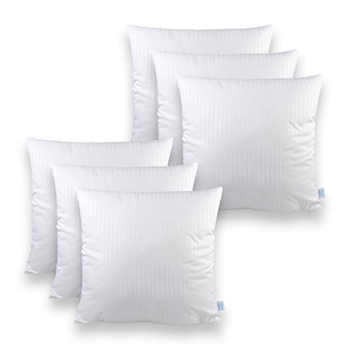 WeAreAwesome Kissen-Füllung 45 x 45cm Kissen-Inlett Füll-Kissen 6 Stück