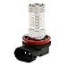 Magideal White 15W 6000K DRL Fog Lamp Headlight LED Bulb Model H11 H8 15PCS SMD LED RS.505.00