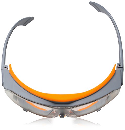 Uvex 9175275 Sicherheit Gläser, Sky Guard, transparent, Grau/Orange - 4