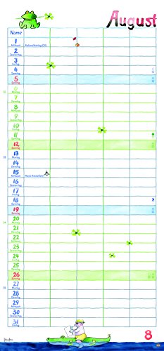 Helme Heine Familienplaner - Kalender 2018