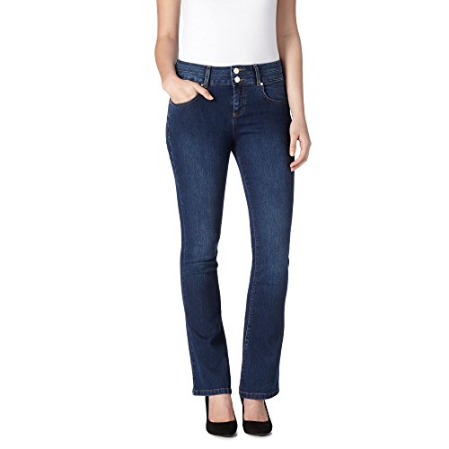 J By Jasper Conran Rinse Wash Shape Enhancing High-Waisted Bootcut Jeans 10L