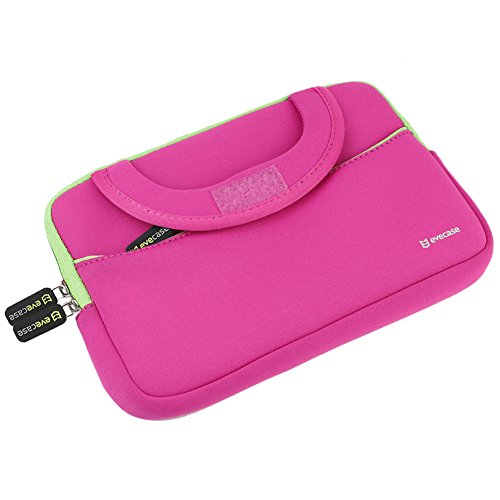 Evecase 7   8  Schutzh  lle mit Griff f  r Tablet Touchscreen zwischen 7    8  Zoll  Neopren  Befestigung elastisch  wasserresistent  beste Schutz    