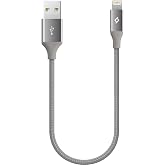Ttec AlumiCable Mini 30cm Lightning Şarj Kablosu- Uzay Grisi (2DK28UG)