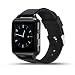 Produktbild Fitnessuhr mit Herzfrequenzmessung smartwatch,Smartwatch Uhr Telefon Unterstützung Facebook Twitter mit Bluetooth ,Schlafanalyse für Android Smartphone,Touch Screen,Schrittzähler,Anti-verloren,Kompatibel für Android,Bluetooth Smartwatch Handy-Uhr Fitness Tracker Armband Mit Kamera