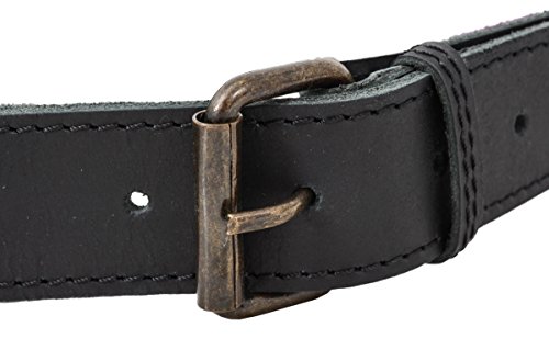 Ledertasche Gusti Leder „Mitch“ Laptop-Tasche Damen Herren Braun Unitasche Notebook Aktentasche Businesstasche Schultertasche Umhängetasche Groß 15 Zoll Schwarz 2U4-26-80 - 6