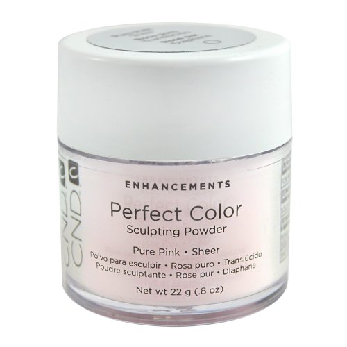 CND Perfect Colour Acrylic Powder, 22 g, Pure Pink Sheer