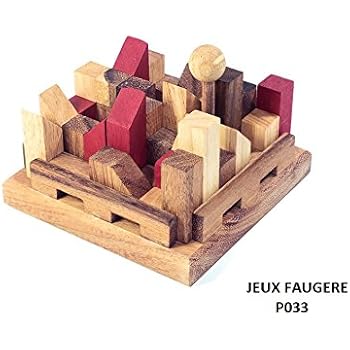 SUPER 8 Casse Tête à Partir De 8 Ans, Jeu En Bois Massif, Normes CE