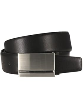 Ledergürtel LINDENMANN, Rindleder, mit Koppelschließe, kürzbar