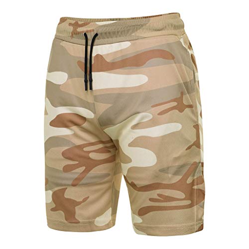 Preisvergleich Produktbild Shorts Herren Sommer Funktionshosen Sweatpants Schnell Trocknende Jogginghose Sweatshorts für Outdoor Sport Joggen Training Laufen Fitness Kurze Hosen mit Innentasche