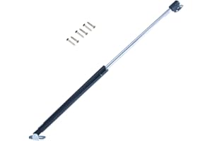 Hoopever 22 Inch Gas Spring Strut, 500N Heavy Duty Gas Strut Lid Support Hinge, Soft Close Hydraulic Rod Gas Spring Lid Stay Buffer Damper Hinge for Heavy Toolbox Storage Trunk Chest RV Cabinet Bed