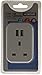 Price comparison product image Status 2 USB Port Power Adaptor Plug Through - White