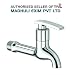 TNL OPERA Long Body Nose Quarter Turn Brass Bib Cock Pure Brass Bib Tap Bathroom Tap Washing Tap Kitchen Sink Tap(Chrome Finish) RS.409.00