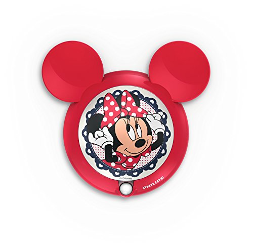 Preisvergleich Produktbild Philips Disney Minnie Maus LED Nachtlicht mit Bewegungssensor, rot, 717663116