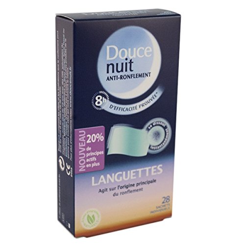 Languettes anti-ronflement 28 sachets - Douce Nuit