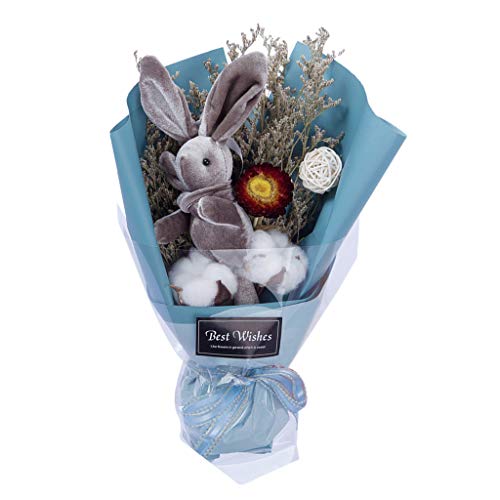 Preisvergleich Produktbild Gaddrt 7x18x29cm Trockenblumenstrauß Kreativer Home Hochzeit Dekor Blumenstrauß (A)