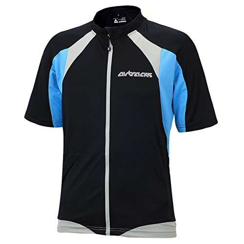 AIRTRACKS FUNKTIONS FAHRRADTRIKOT KURZARM PRO T / RADTRIKOT / JERSEY / FULL ZIP / ATMUNGSAKTIV