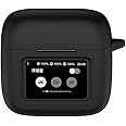 FTRONGRT Case Compatible with JBL TOUR PRO 3, Anti-Scratch, Shockproof, Silicone Case Compatible with JBL TOUR PRO 3 Bluetooth Earphone.Black
