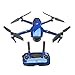Produktbild BSPAS Wasserdicht Aufkleber - 3M Sonnencreme Aufkleber Körper/Arm/Batterie/Fernbedienung Haut für DJI Mavic 2PRO/Mavic 2 Zoom (Dunkelblau)