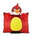 Tickles Red Angry BIrd Cushion Stuffed Soft Plush Toy Love Girl 35 cm RS.559.00