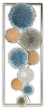 decoracion pared metal plateado 29 x 75 cm. ZEP Accesorio y decoración, Metal, Grande