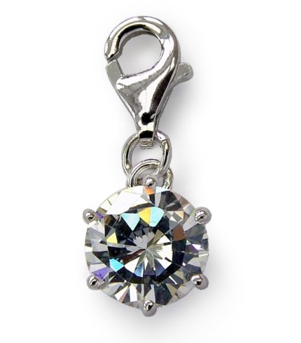 ZEEme Charms-Anhnger Zirkonia 925/- Sterling Silber 273240415R ZEEme Charms-Anhnger Zirkonia 925/- Sterling Silber 273240415R
