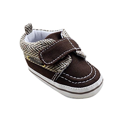 Etosell Hot 0-18M Toddler Baby Boy Girl Soft Sole Cotton Crib Shoes Velcro Prewalker (S/0-6 Months)