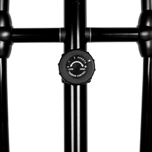 Klarfit Ellifit Basic 10 Crosstrainer Heimtrainer (acht Widerstandsstufen, Trainingscomputer mit Zeitmessung, Geschwindigkeit, Kalorienverbrauch und Distanz) - 6