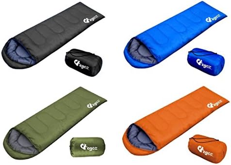 Peanut By EGOZ Easy to carry Warm Adult Sleeping Bag Outdoor Sports Camping Hiking With Carry Bag