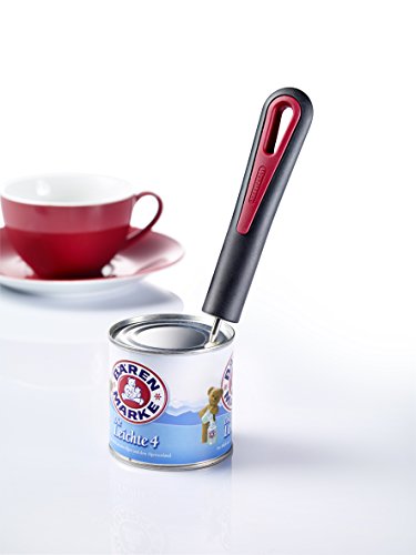 Westmark 29102270 Gallant perce-boîte PP/TPE/Edelstahl schwarz/rot 14 x 2,7 x 2 cm