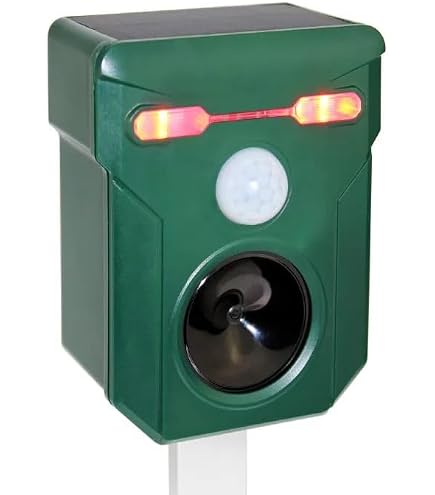 Alarme solaire à ultrasons pour répulsif à ultrasons LED[596
