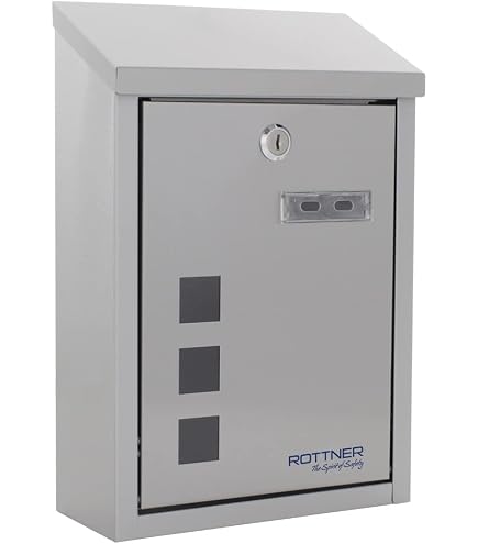 Tectake Cassetta Delle Lettere In Acciaio Inox Con Tubo Portagiornali - 6