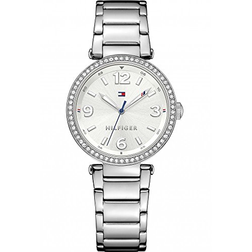 Tommy Hilfiger Damen-Armbanduhr Analog Quarz Edelstahl 1781589 Tommy Hilfiger Damen-Armbanduhr Analog Quarz Edelstahl 1781589