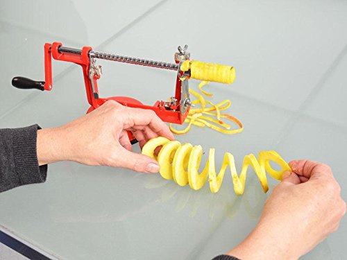 3 in 1 Apfelschäler Spirale Apfelschneider aus Aluminium für Gemüse Obst Rotebeete - 4