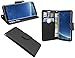 Produktbild Samsung Galaxy S8 ( G950F ) // Buchtasche Hülle Case Tasche Wallet BookStyle mit STANDFUNKTION in Schwarz @ Energmix