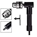 Produktbild BESTHOO Rechtwinkliger Bohrer-Adapter, 90 Grad-rechtwinkliger Fahrer 8mm Sechskant-Schaft Keyless 1-10mm Strecke Selbstbohrer-Adapter (Color : -, Size : -)