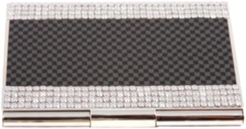 CR-8035 Swarovski Crystal Metal Business and Credit Card Holder