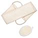 Plemo Exfoliating Loofah Shower Bath Back Scrubber Loofa Pad for Men and Women