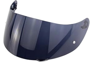 JDON-HATS Visière de lentille de Protection Contre la Mot de Moto avec Serrure for AGV K1 K1 K3 K5 (Couleur : Noir)